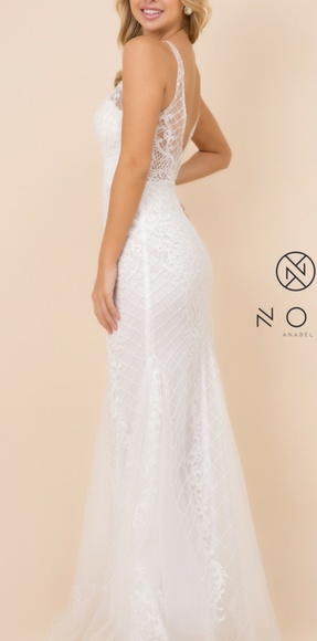 New wedding gown,evening bridal dress - Picture 4 of 6